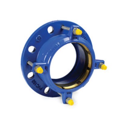 TENSILE RESTRAINED FLANGE ADAPTOR FOR PE AND PVC PIPE