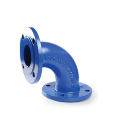 ELBOW DOUBLE FLANGED