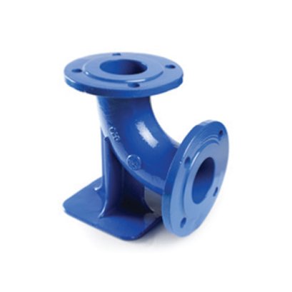 N - DOUBLE FLANGED DUCKFOOT BEND